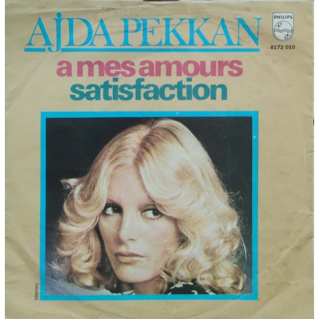 Ajda Pekkan: A Mes Amours & Satisfaction ‎/ Plak