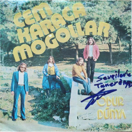 Cem Karaca & Moğollar: Obur Dünya & El Çek Tabip (Taner Öngür İmzalı) / Plak